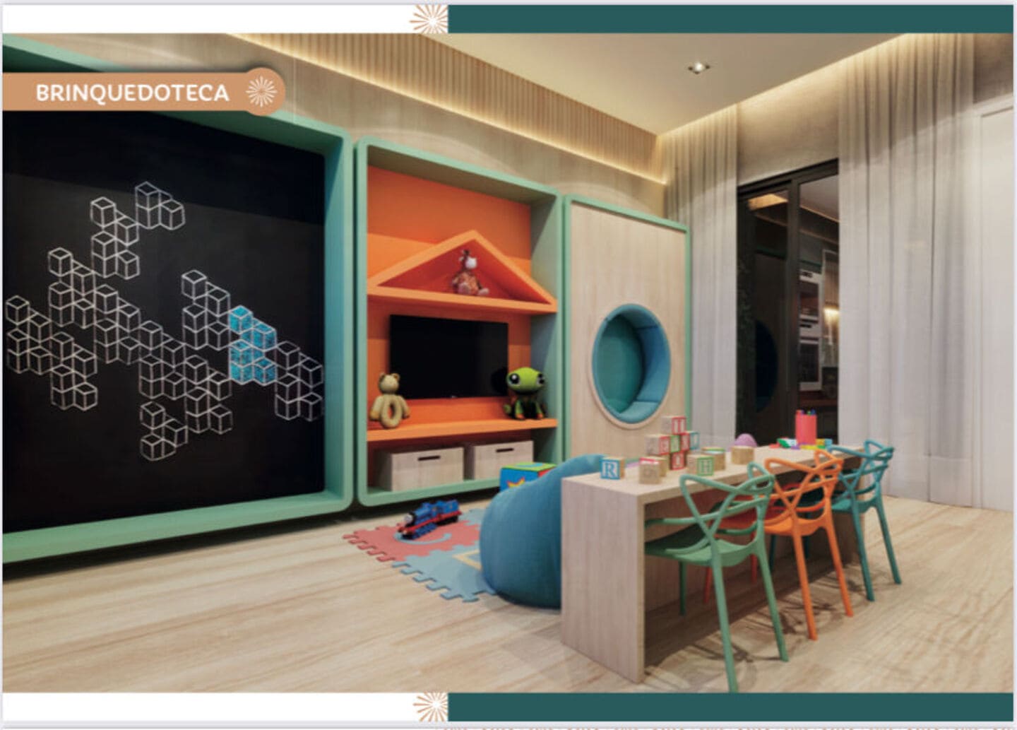 Area de lazer 4 do Celebrare Residence em Porto Belo SC