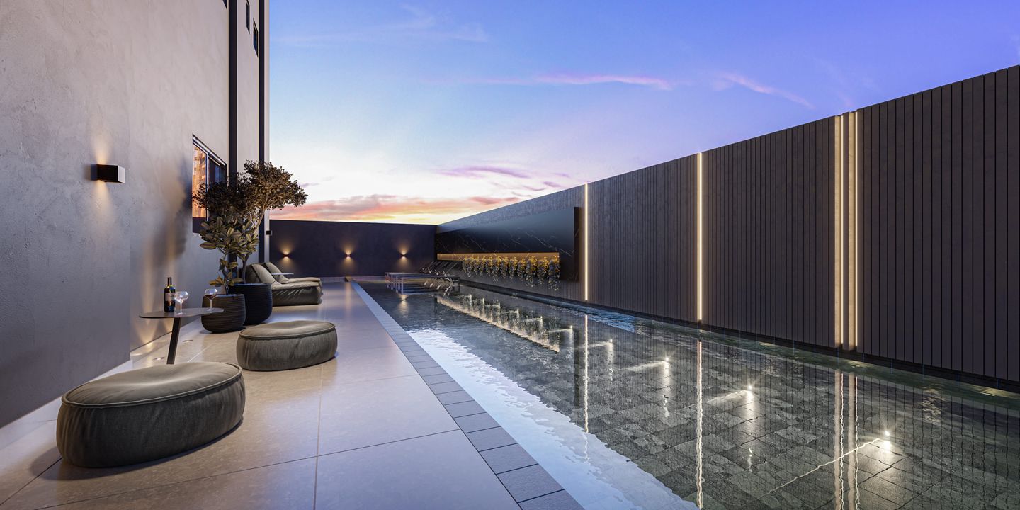 Area de lazer 9 do Celeno Residence em Porto Belo SC