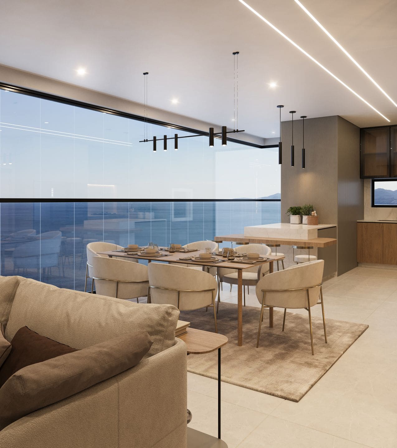 Render 12 do Dream Towers em Porto Belo SC
