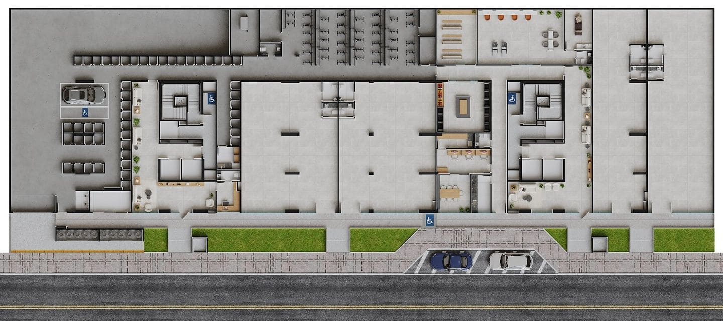 Render 34 do Dream Towers em Porto Belo SC