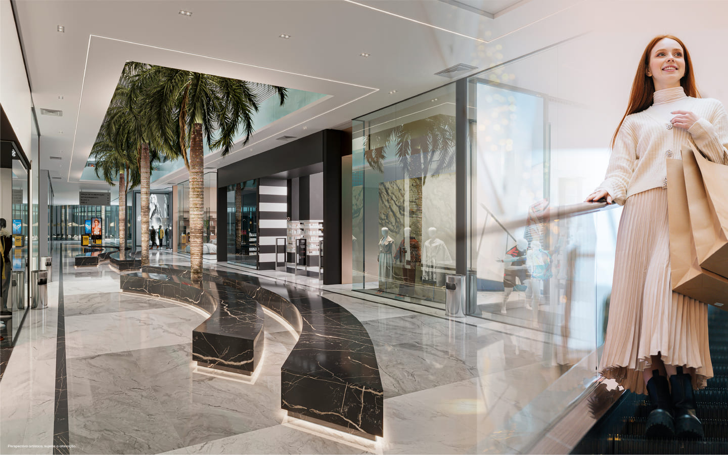 Area de lazer 10 do Dubai Mall Porto Belo em Porto Belo SC