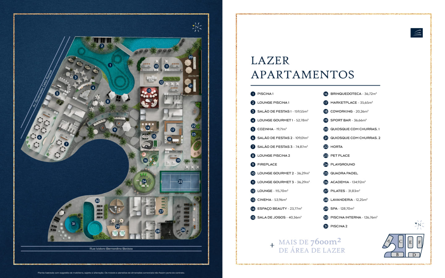 Planta 4 do Dubai Mall Porto Belo em Porto Belo SC
