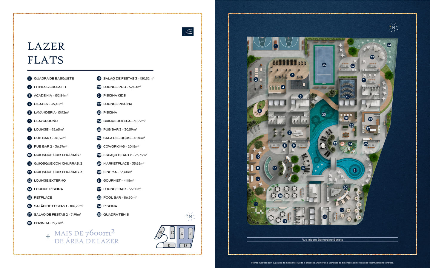 Planta 5 do Dubai Mall Porto Belo em Porto Belo SC