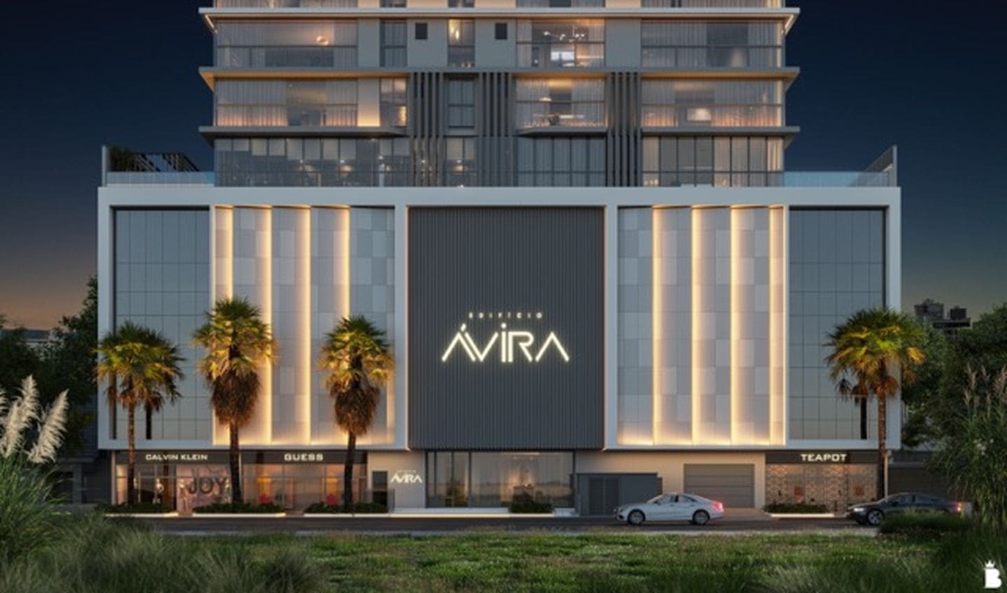 Render 1 do Edifício Ávira em Porto Belo SC