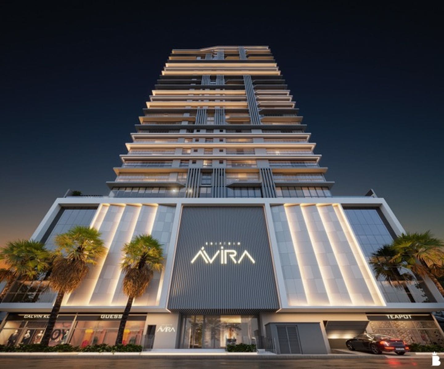 Render 3 do Edifício Ávira em Porto Belo SC