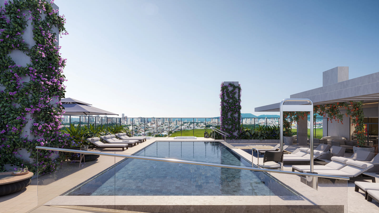 Render 3 do Edifício Ventura Vivapark em Porto Belo SC