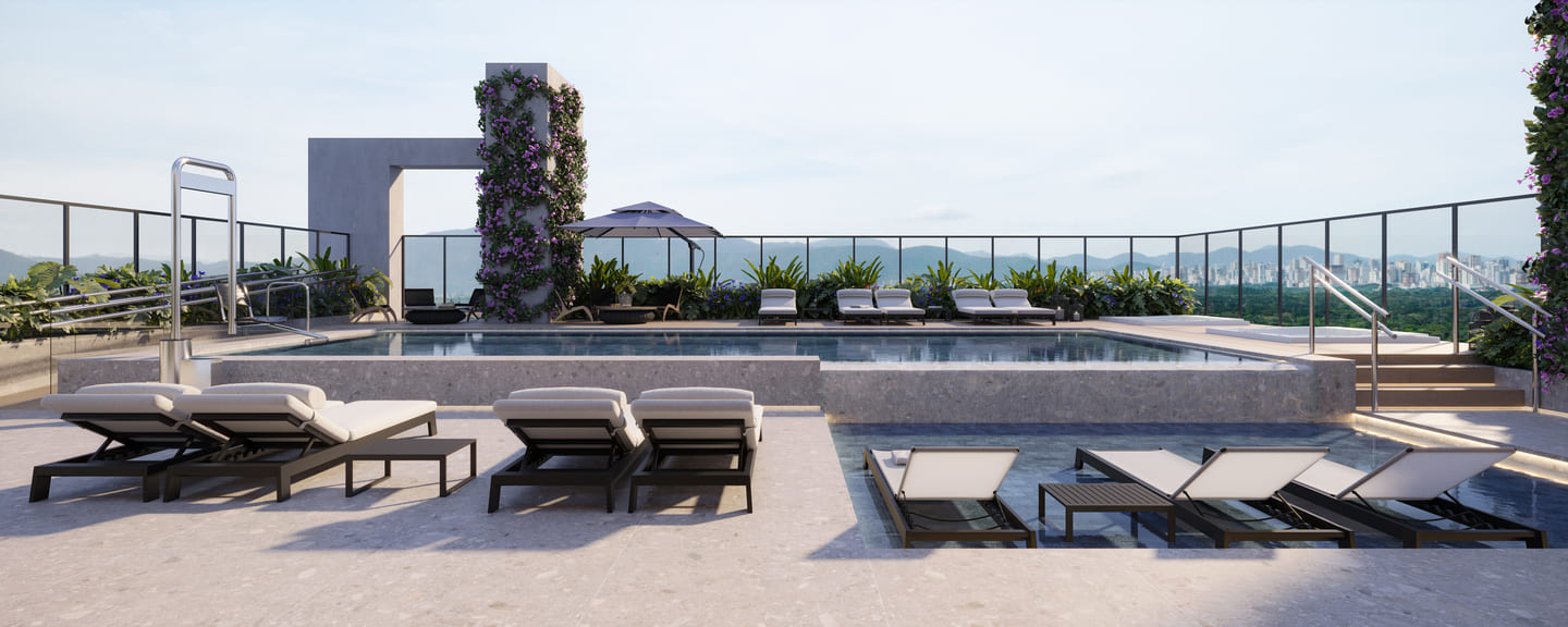 Render 1 do Edifício Ventura Vivapark em Porto Belo SC