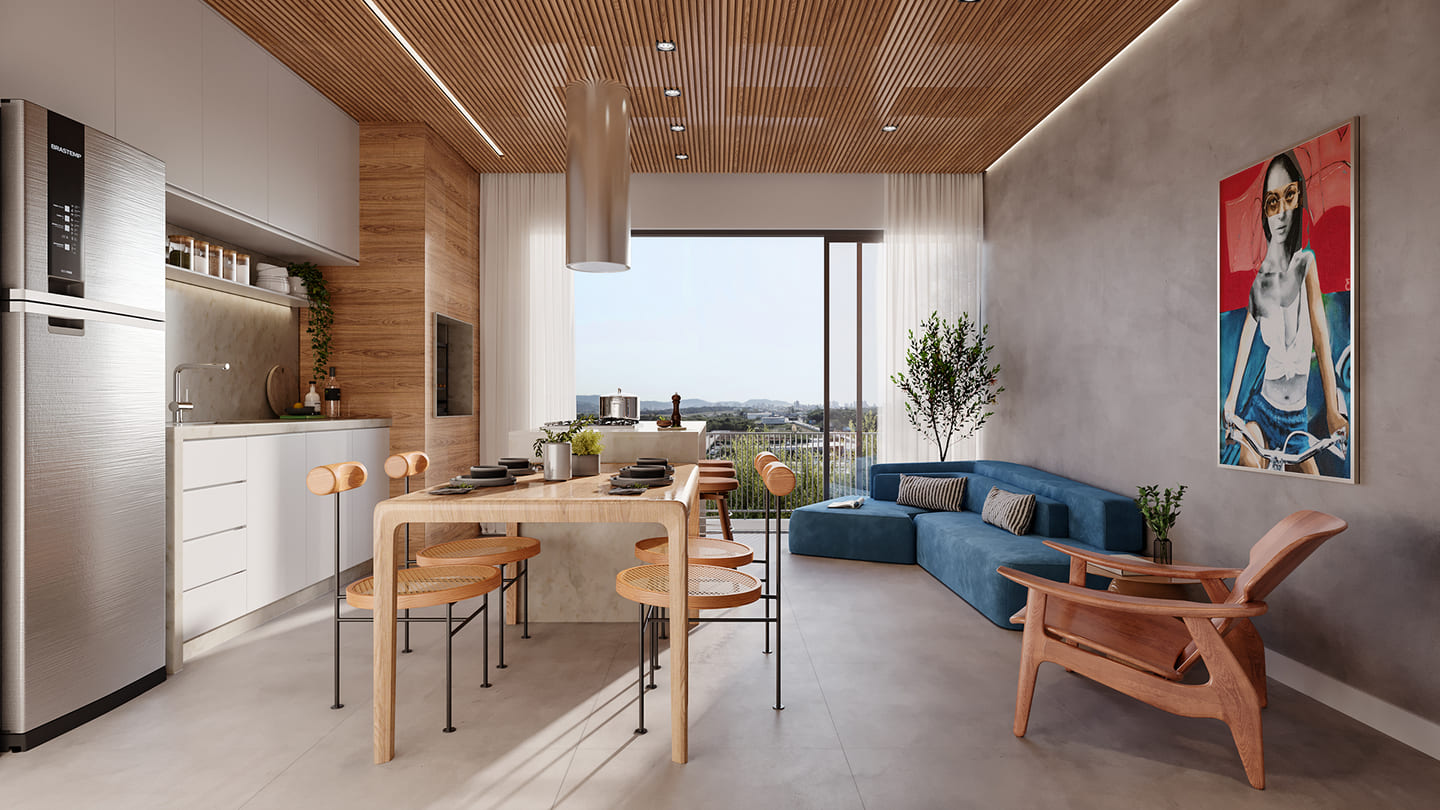 Render 7 do Edifício Vértice Vivapark em Porto Belo SC