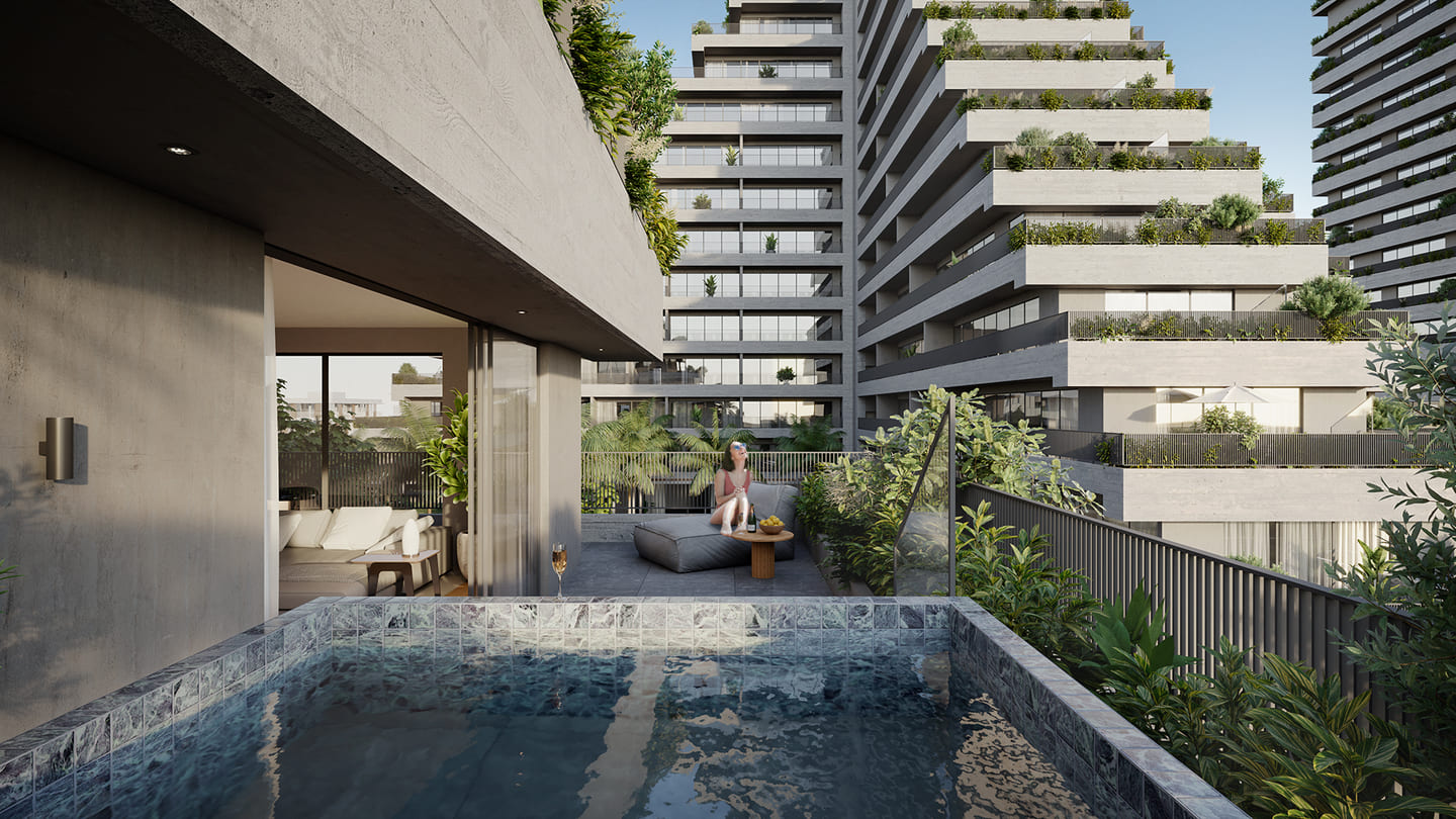 Render 4 do Edifício Vértice Vivapark em Porto Belo SC