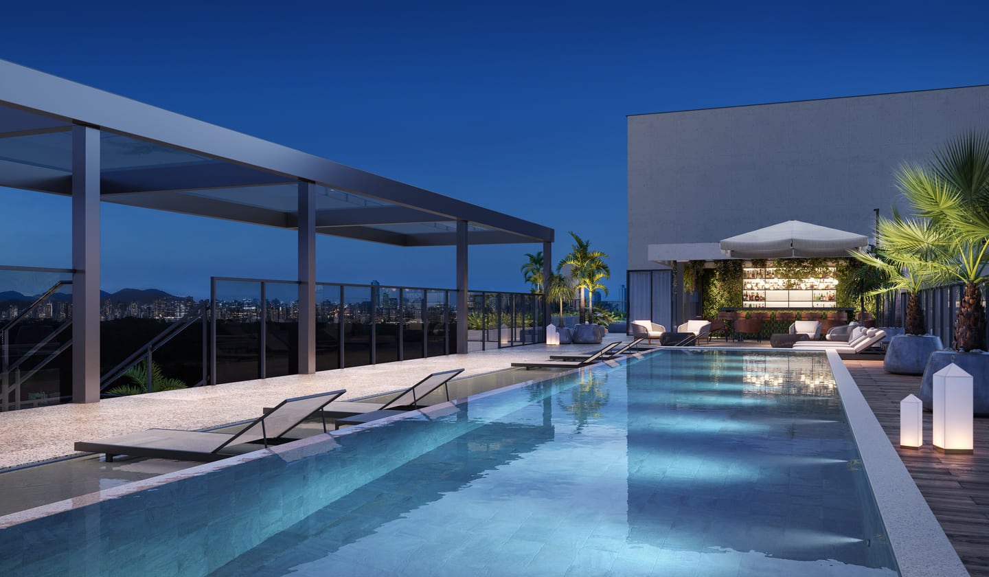 Area de lazer 2 do Edifício Voz Vivapark em Porto Belo SC