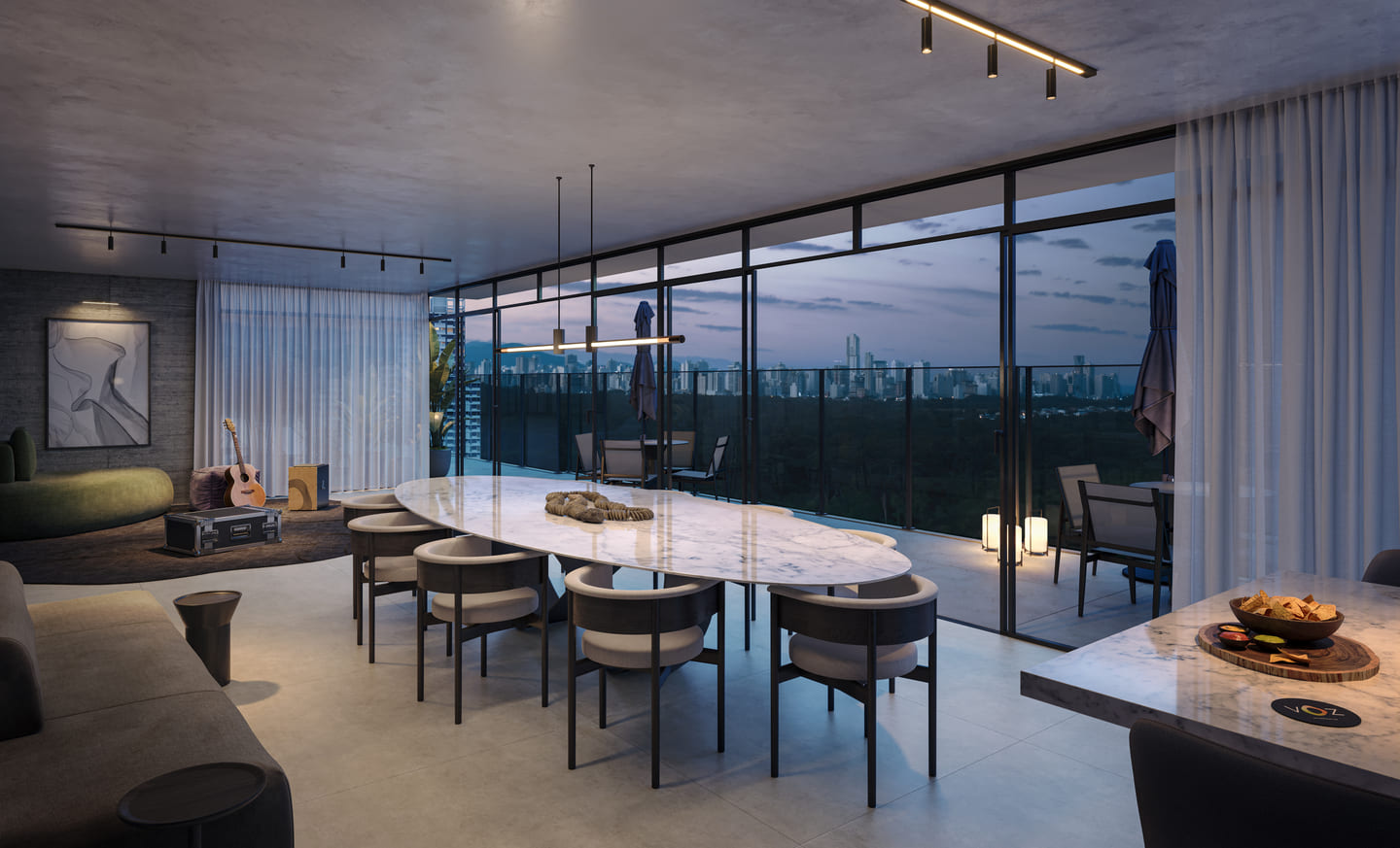 Area de lazer 6 do Edifício Voz Vivapark em Porto Belo SC