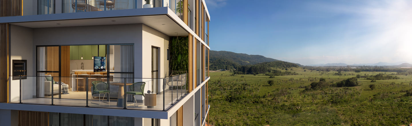 Render 2 do Edifício Voz Vivapark em Porto Belo SC
