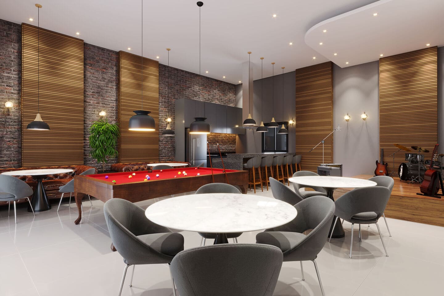 Area de lazer 4 do El Chai Residence em Porto Belo SC