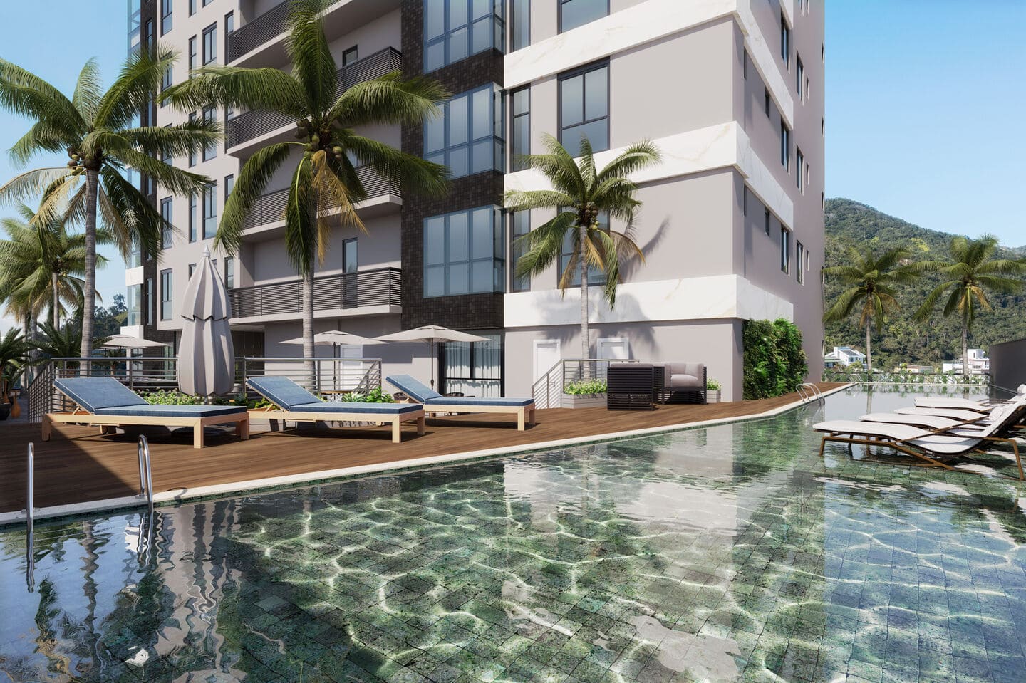 Render 1 do El Chai Residence em Porto Belo SC