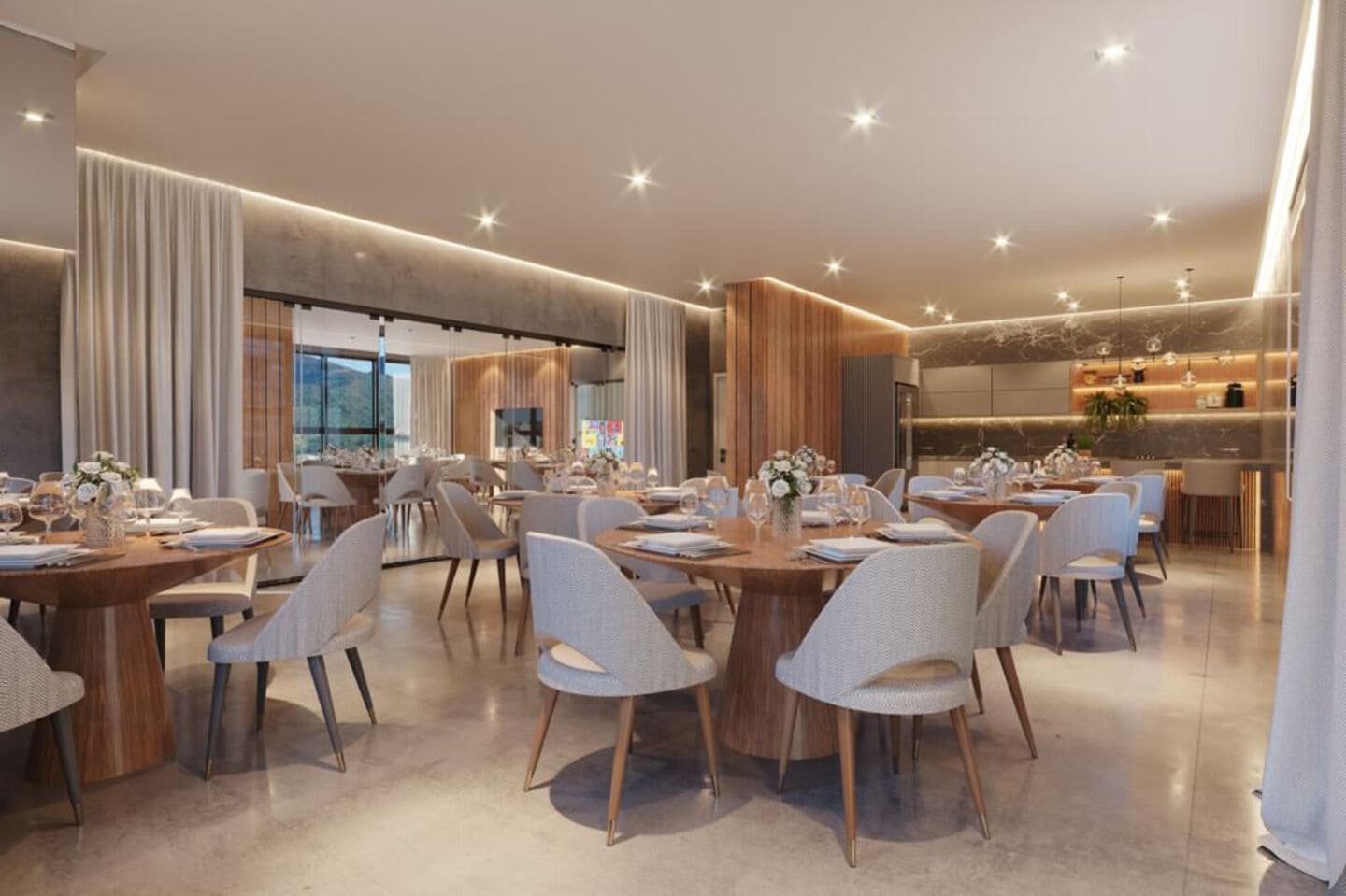 Area de lazer 4 do El Shaddai Residence em Porto Belo SC