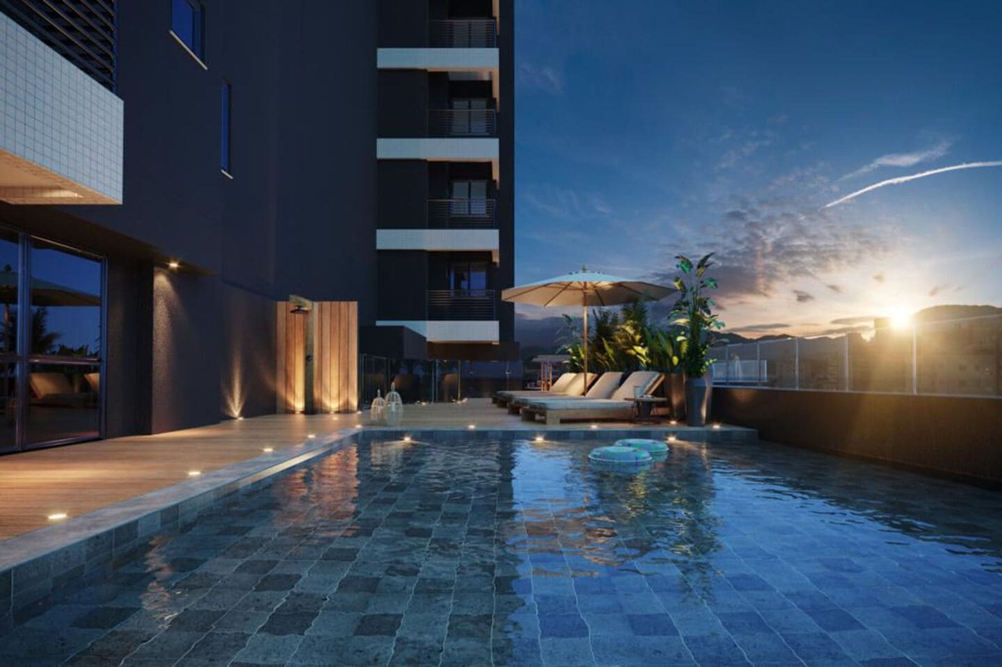 Render 1 do El Shaddai Residence em Porto Belo SC