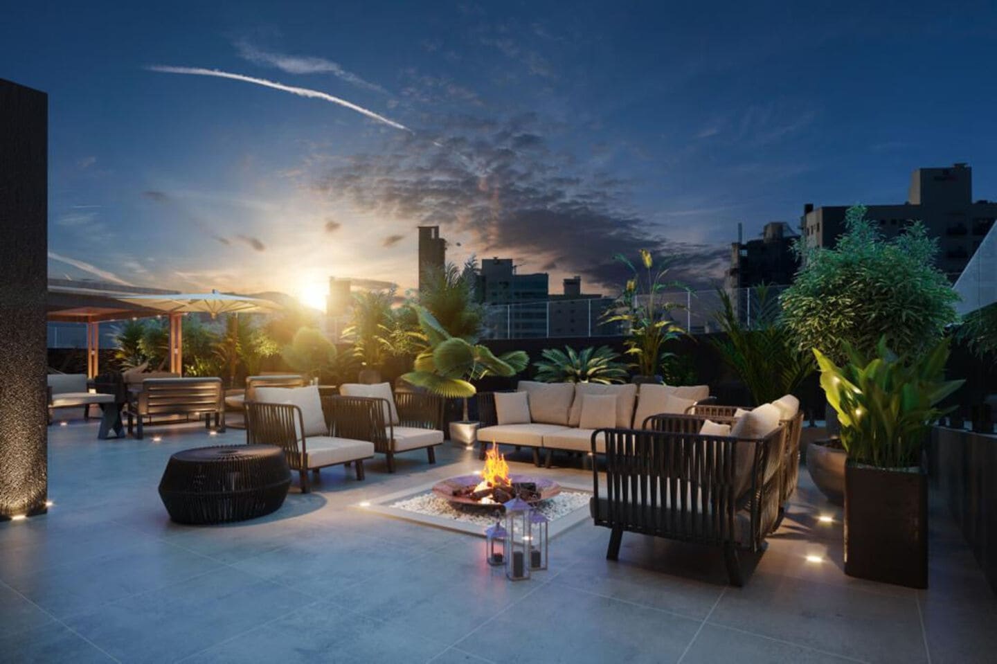 Area de lazer 3 do El Shaddai Residence em Porto Belo SC