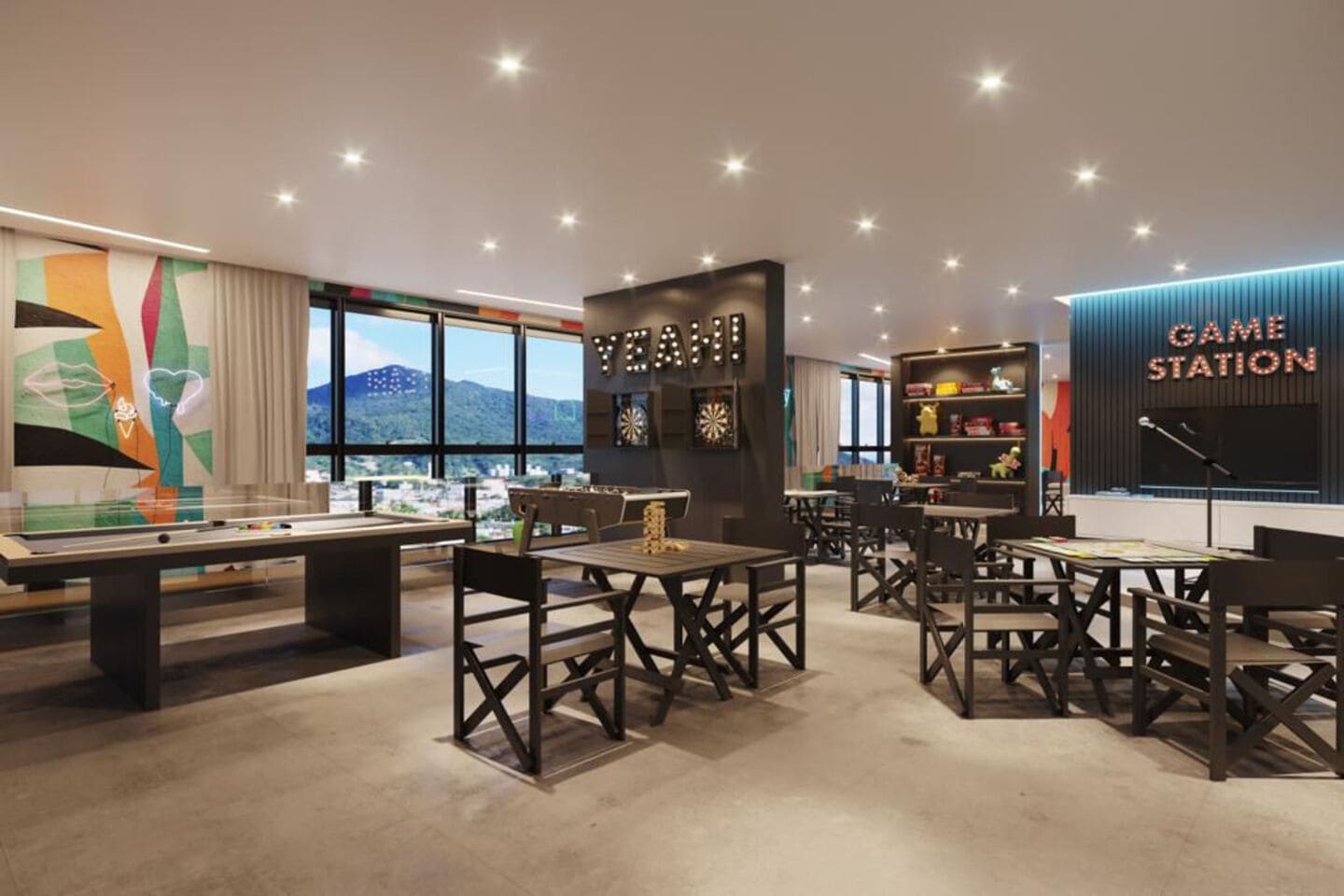 Area de lazer 7 do El Shaddai Residence em Porto Belo SC
