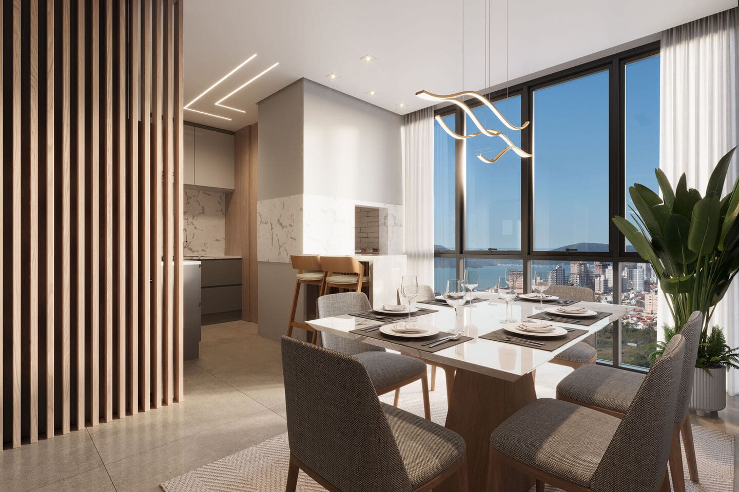 Render 3 do Elon Residence em Porto Belo SC
