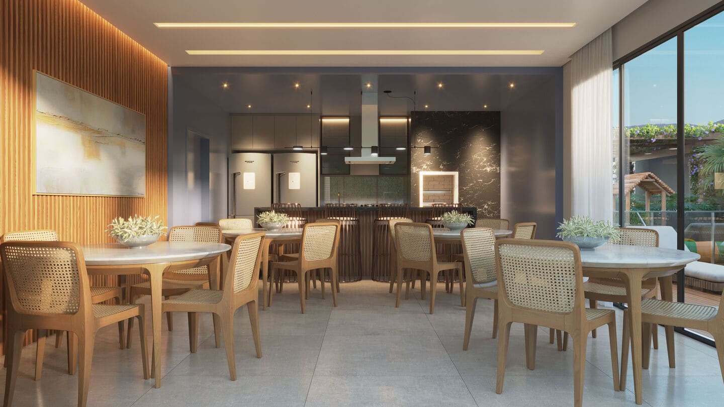 Area de lazer 4 do Elon Residence em Porto Belo SC