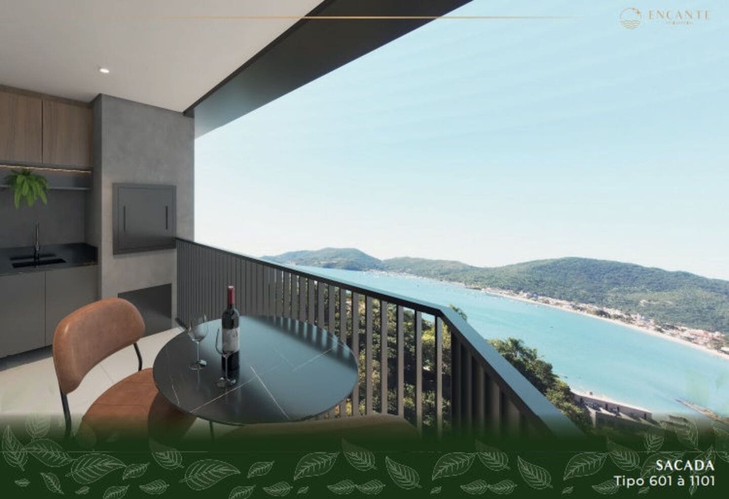 Render 2 do Encante Residencial em Porto Belo SC