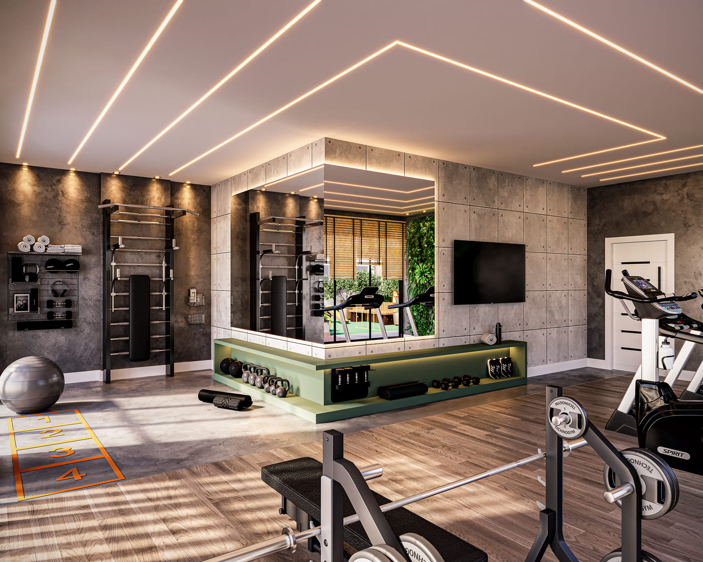 Area de lazer 1 do Firenze Tower em Porto Belo SC