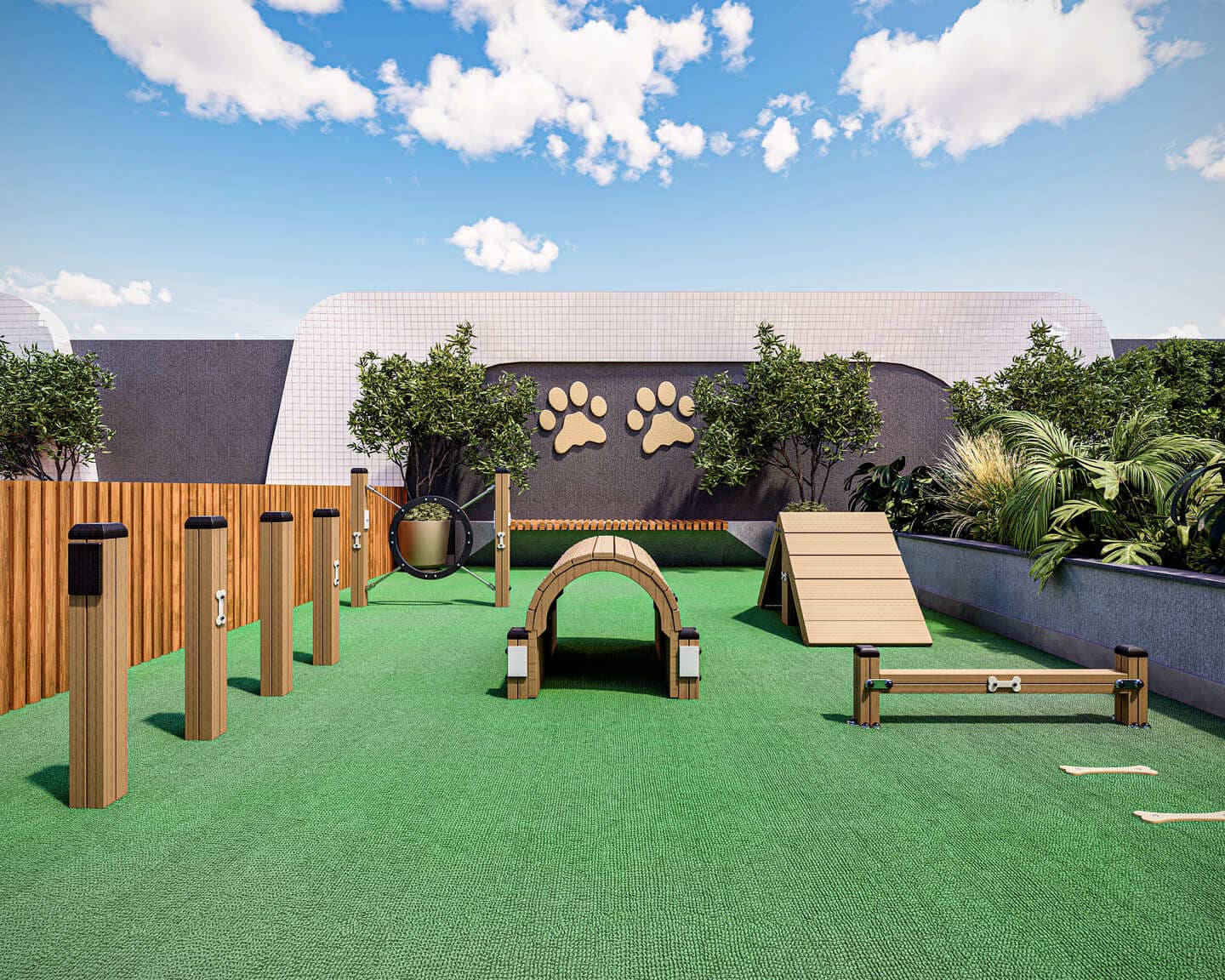 Area de lazer 6 do Firenze Tower em Porto Belo SC
