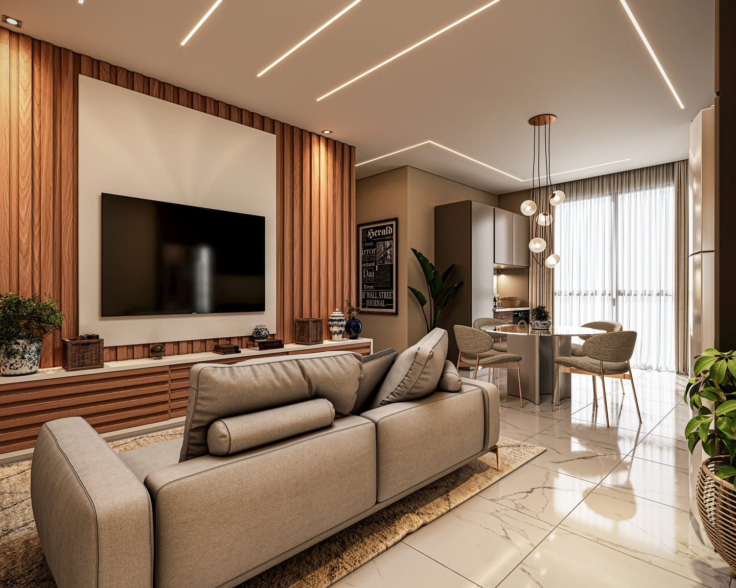 Render 7 do Firenze Tower em Porto Belo SC