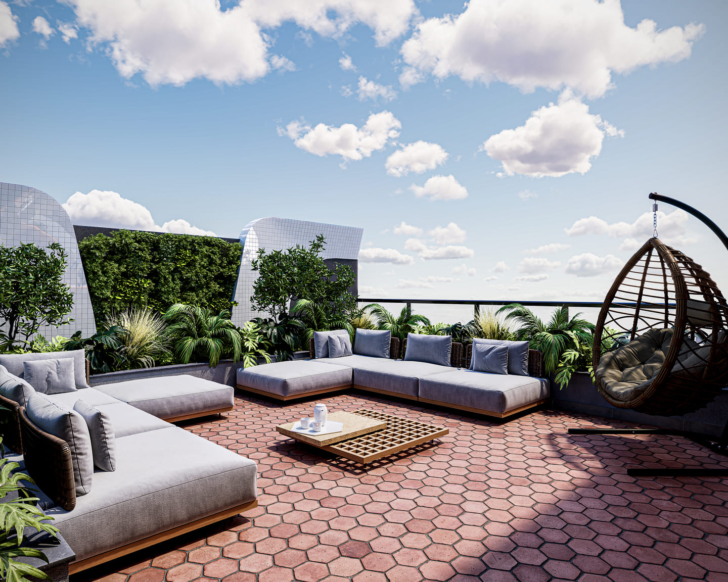 Area de lazer 9 do Firenze Tower em Porto Belo SC