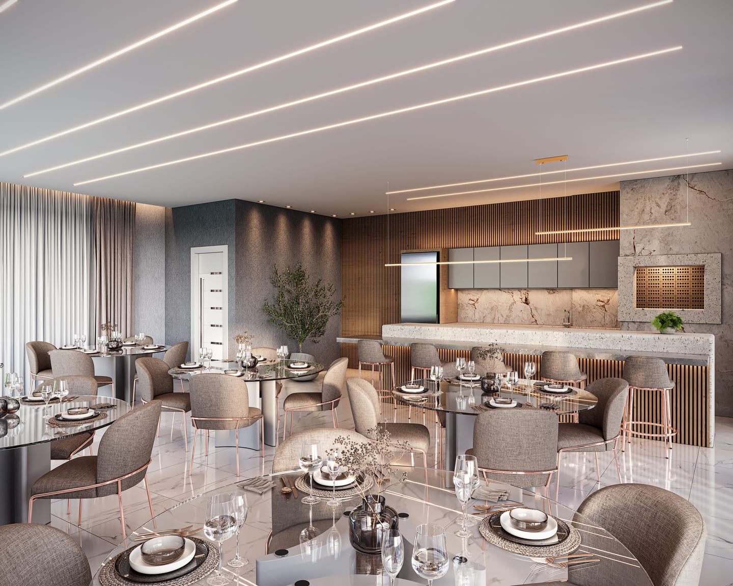 Area de lazer 2 do Firenze Tower em Porto Belo SC