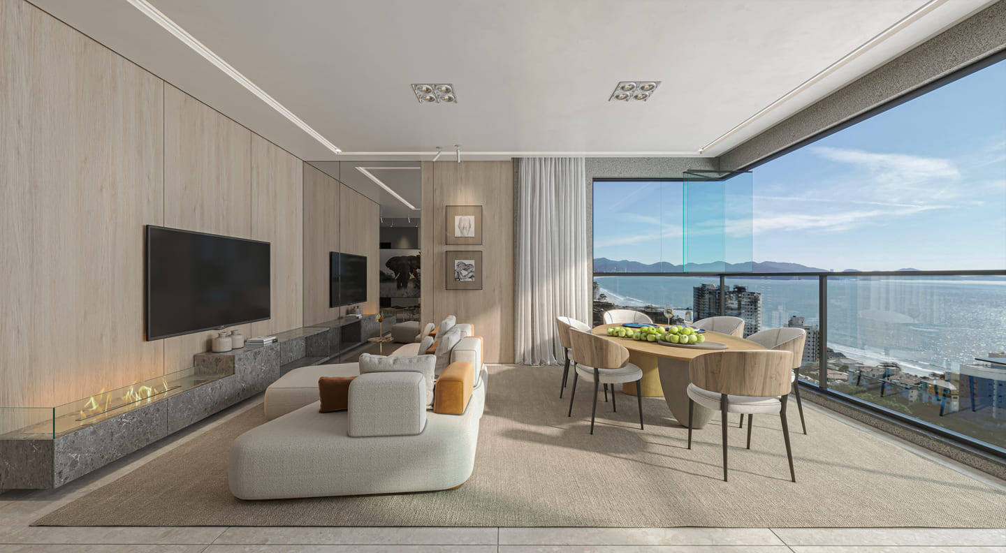 Render 3 do Flora em Porto Belo SC
