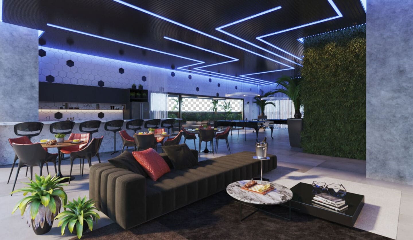 Area de lazer 2 do Freeport Apartaments em Porto Belo SC