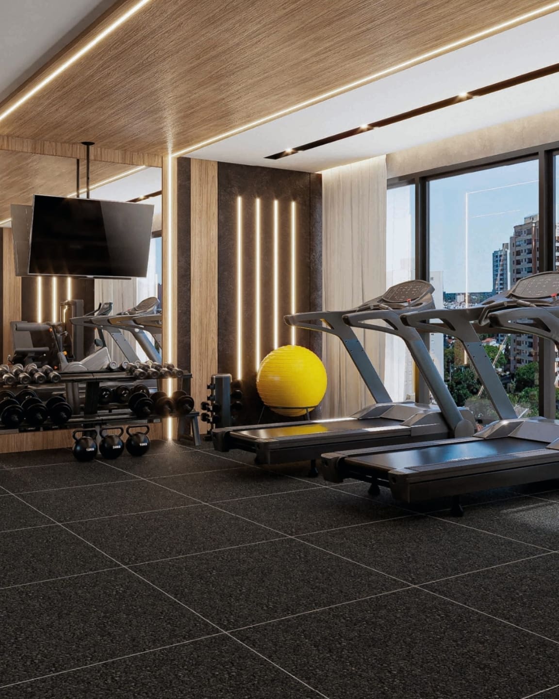 Render 9 do Gibraltar Tower Residence em Porto Belo SC