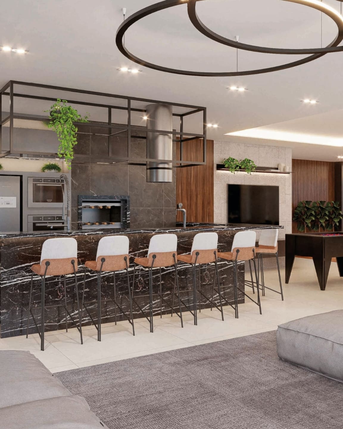 Render 7 do Gibraltar Tower Residence em Porto Belo SC