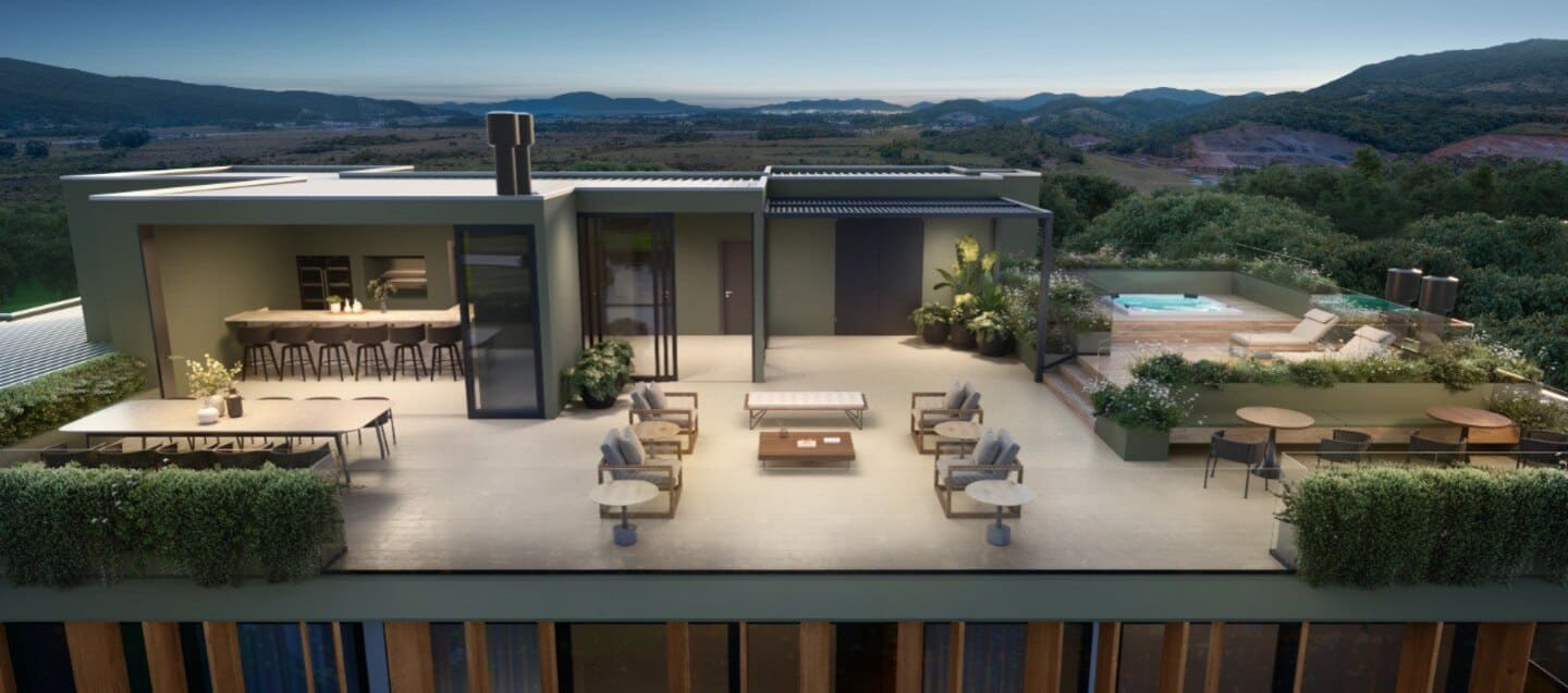 Render 1 do Golf View All Resort em Porto Belo SC