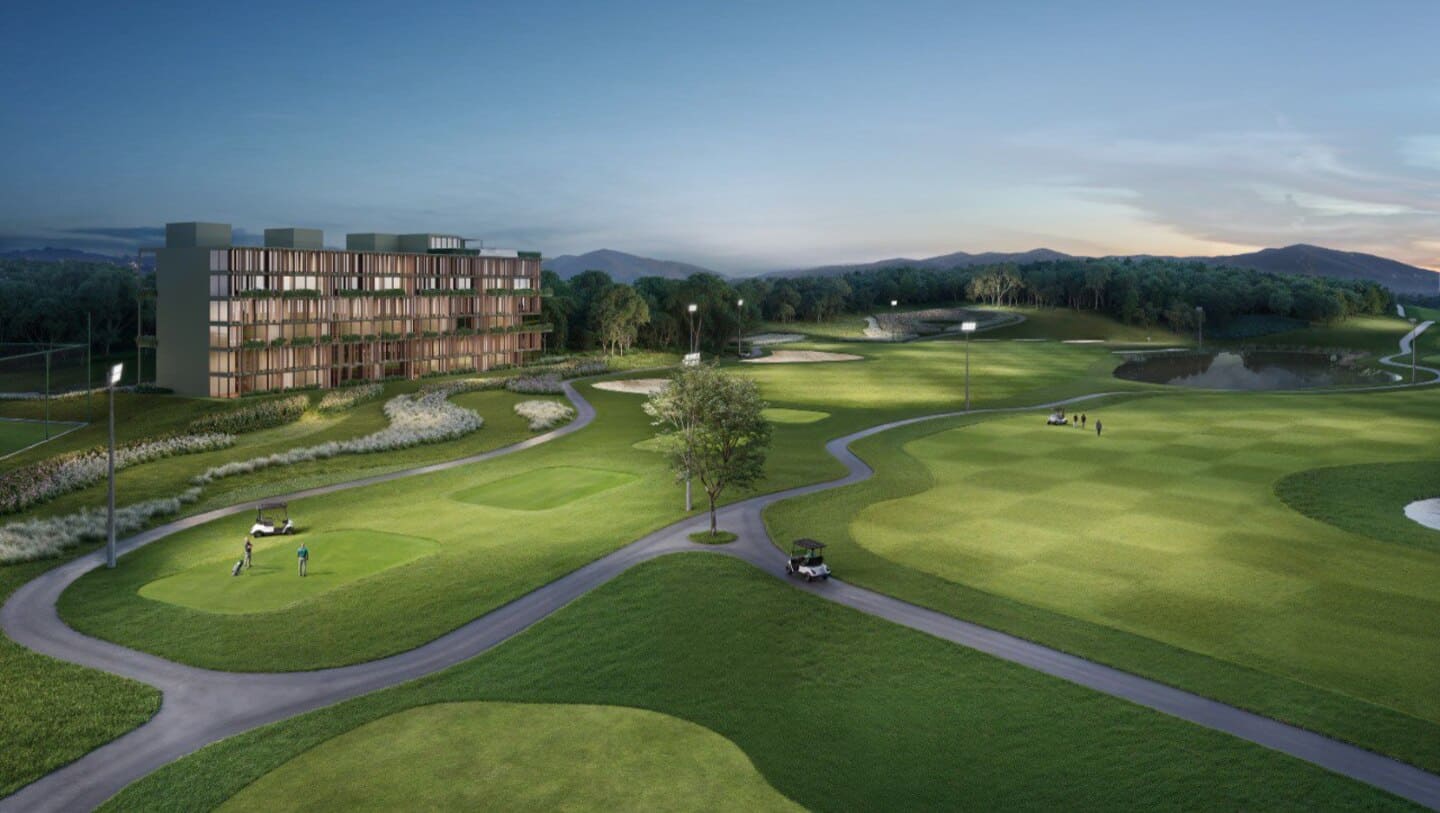 Area de lazer 4 do Golf View All Resort em Porto Belo SC