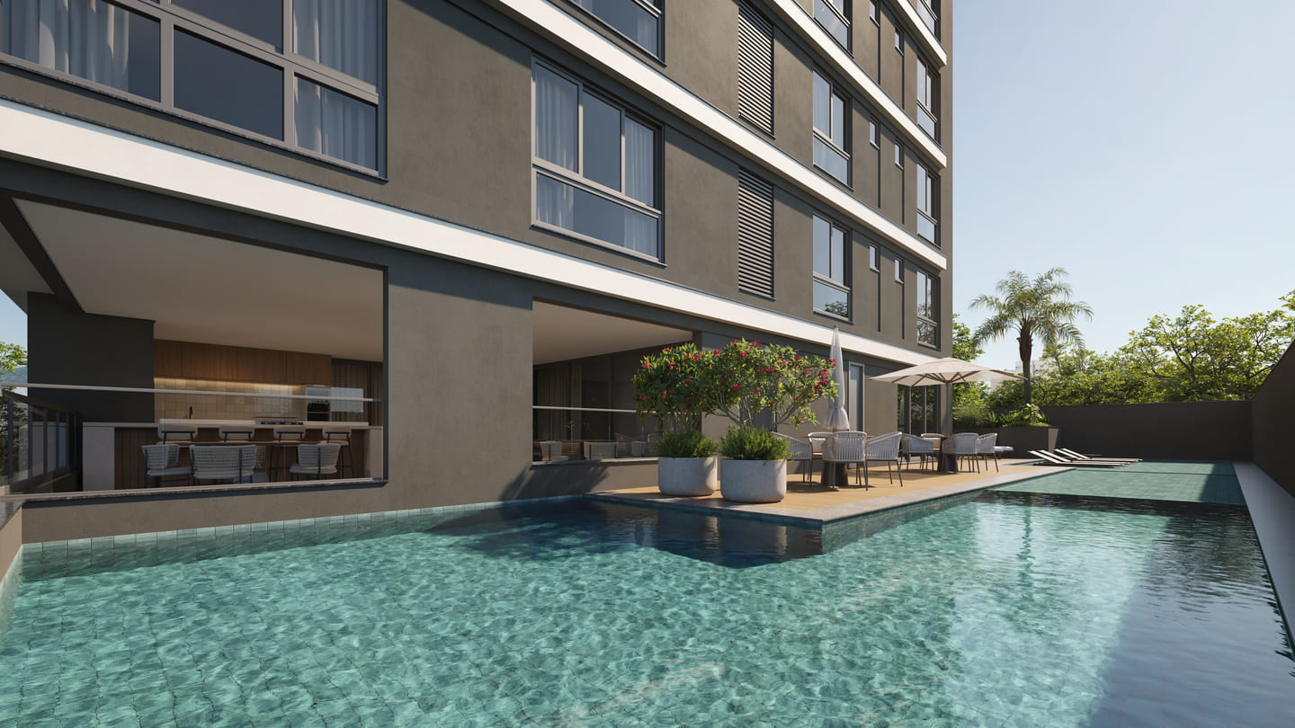 Render 6 do Gran Paradiso em Porto Belo SC