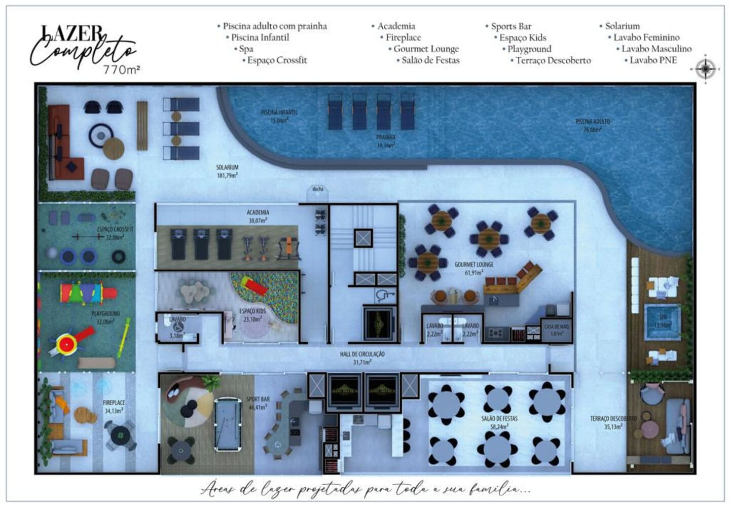Planta 2 do Grand Imperium Residence em Porto Belo SC