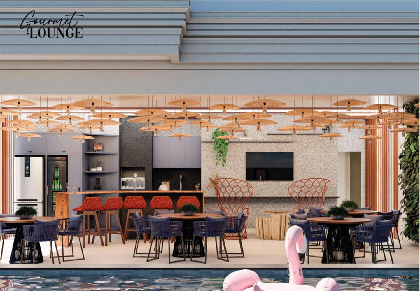 Area de lazer 4 do Grand Imperium Residence em Porto Belo SC