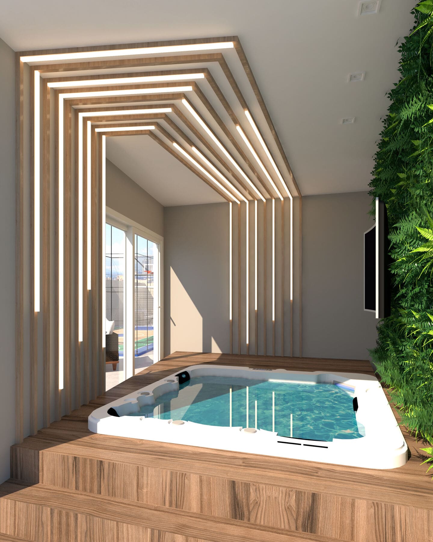 Area de lazer 4 do Grand Sublime Residence em Porto Belo SC