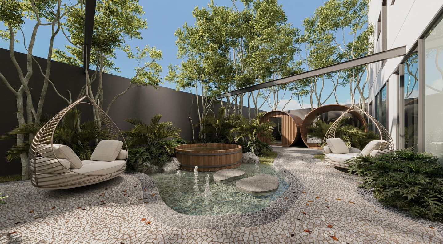 Area de lazer 4 do Hara Tower em Porto Belo SC
