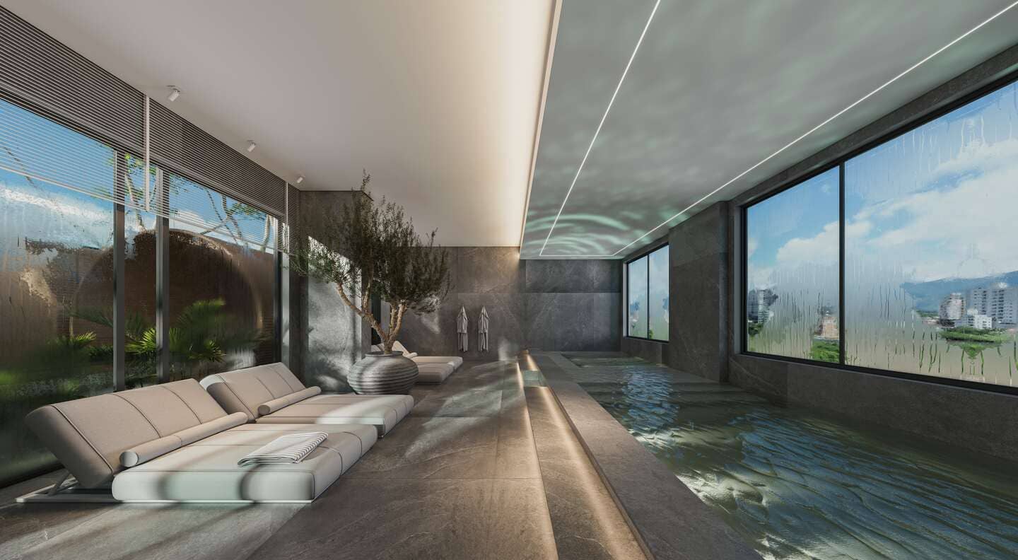 Area de lazer 12 do Hara Tower em Porto Belo SC