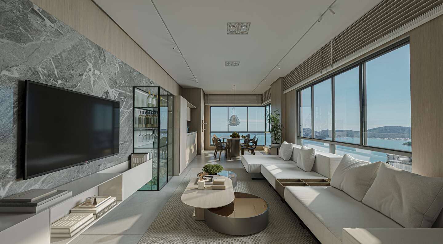 Render 4 do Hara Tower em Porto Belo SC