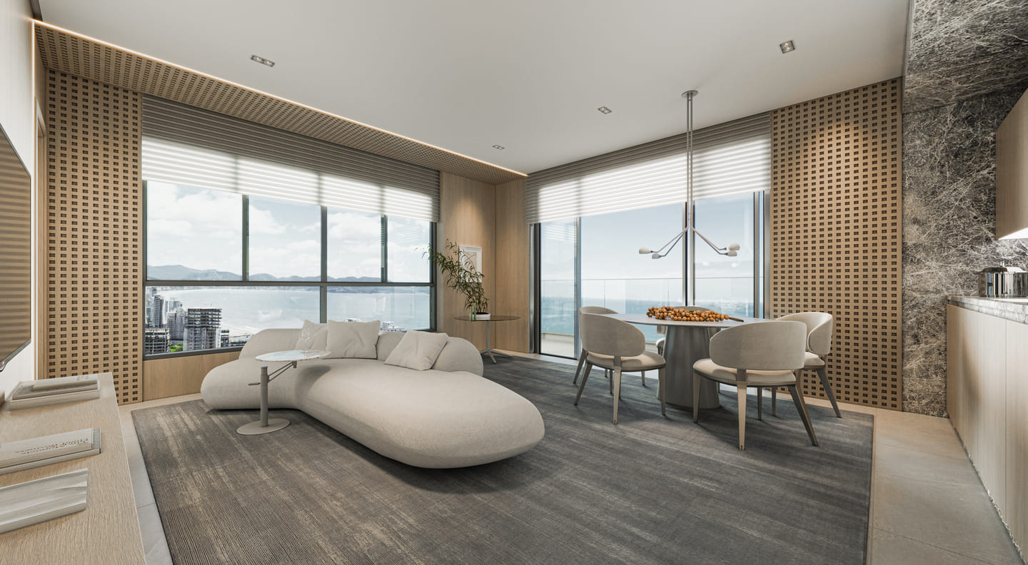 Render 5 do Hara Tower em Porto Belo SC