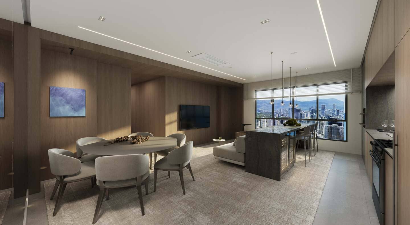 Render 7 do Hara Tower em Porto Belo SC