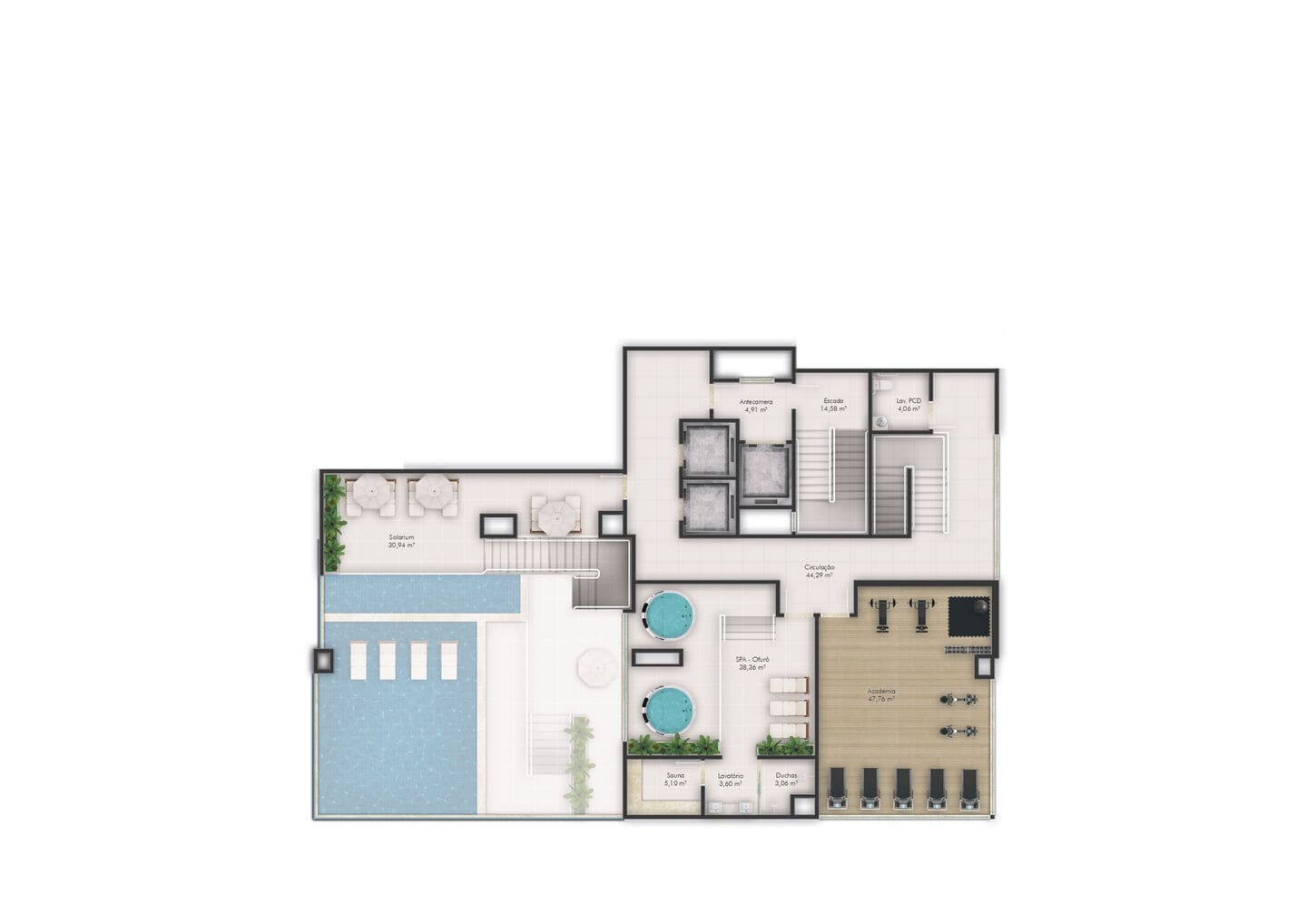 Planta 2 do Helsinki Home em Porto Belo SC