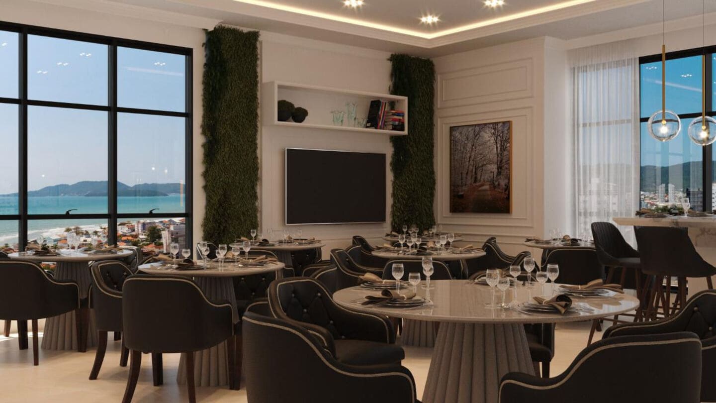 Area de lazer 3 do Heritage Residence em Porto Belo SC
