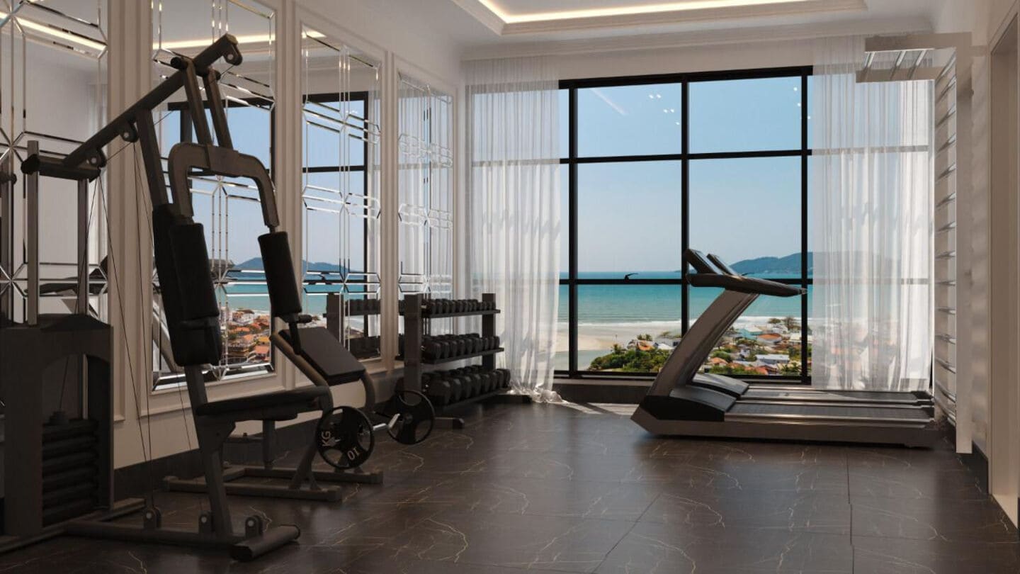 Area de lazer 6 do Heritage Residence em Porto Belo SC