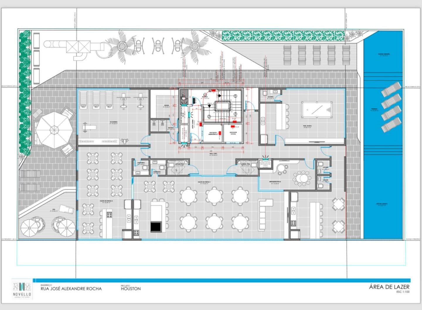 Planta 2 do Houston House em Porto Belo SC