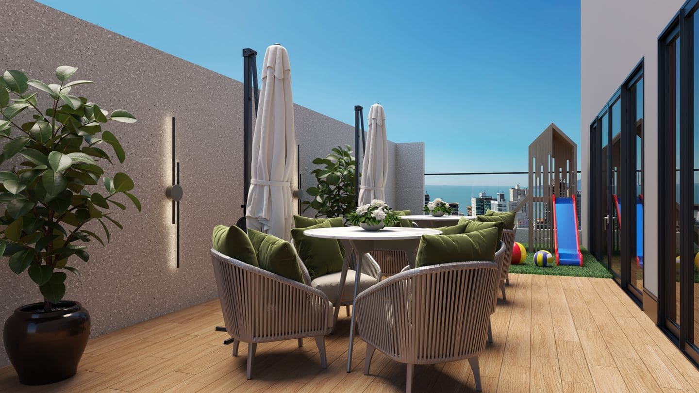 Render 6 do Illuminato Residence em Porto Belo SC